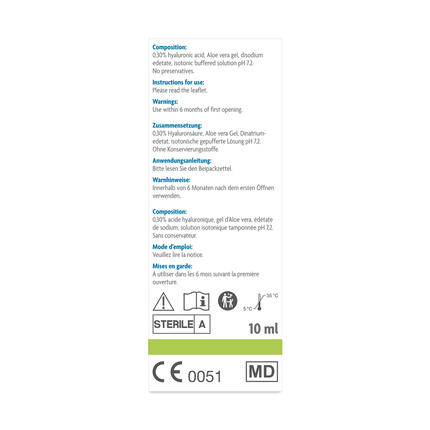 Droge Ogen Extra Comfort